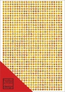 Bügelpailletten 4mm in Hologramm Gold 1014 Stück